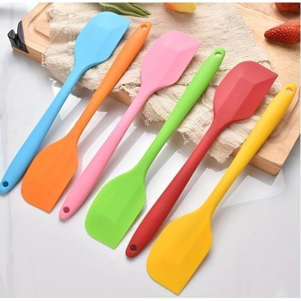 1pc Kitchen Multifunctional Gadget, Silicone Baking Tool, Kitchen Stir-fry Spatula, Cake Cream Guacamole (2846L)