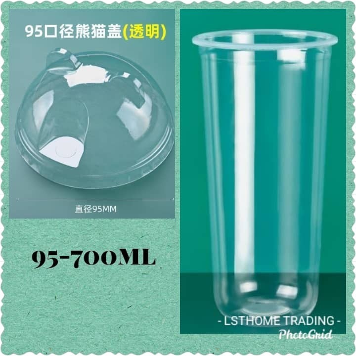 360/500/700ML Pudding Cups With Lids Plastic Boxes Ice-Cream Mousse Dessert Picnic Party Packing Dessert Cups(2845L) - Image 12