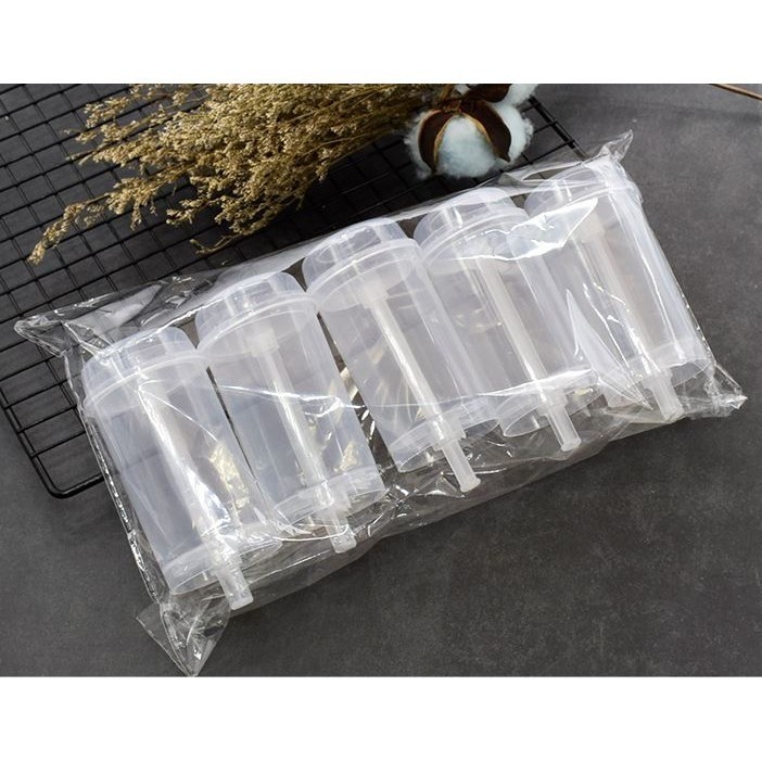5/6pcs Pushable Cake Holders Dessert Baking Decoration Tool Set Push Cake Mold Cylinder Shaped Cake Pusher Pops (1491L) - Image 9