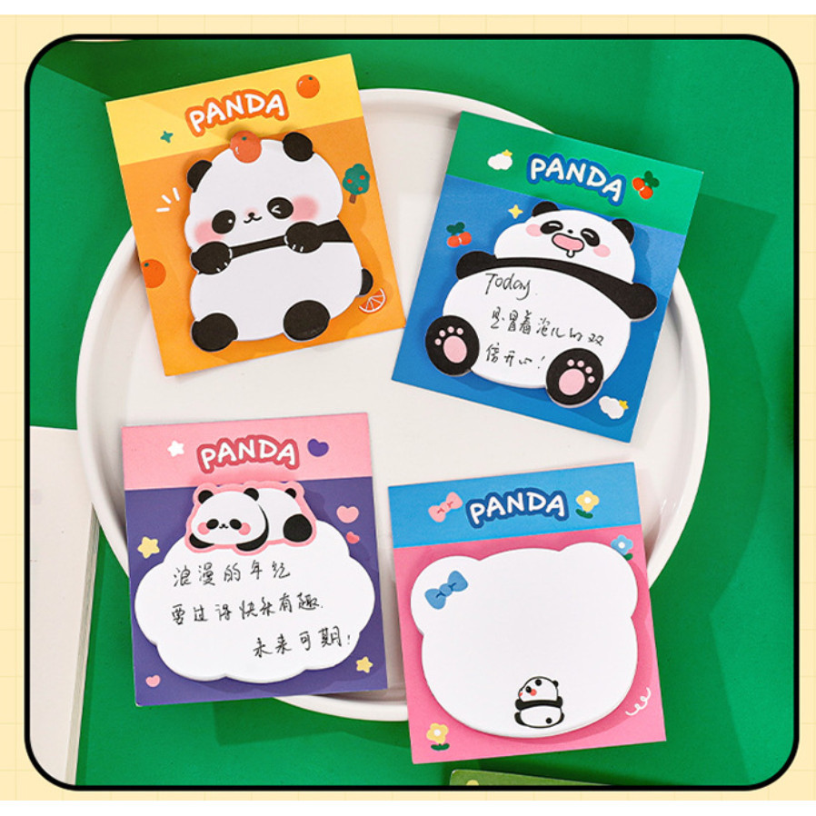 20/30pcs Cartoon Animals Cute Sticky Notes Note Paper Creative Bookmark Self-Adhesive Note Paper School 可爱便签本子(2378L) - Image 6