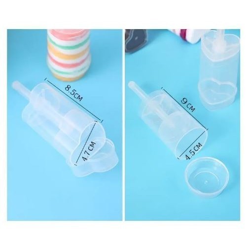 5/6pcs Pushable Cake Holders Dessert Baking Decoration Tool Set Push Cake Mold Cylinder Shaped Cake Pusher Pops (1491L) - Image 7