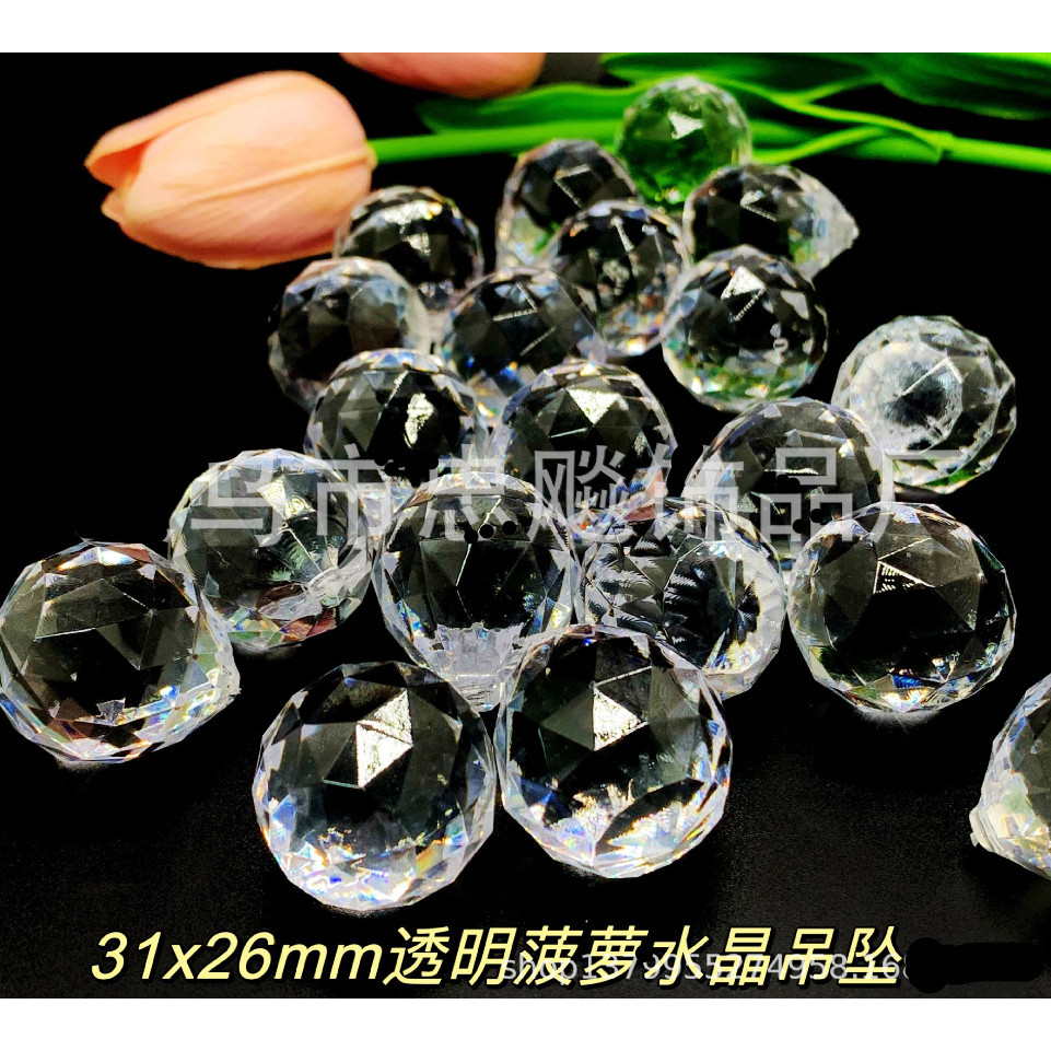 14mm~35mm Acrylic Crystal Beads Drop Shape Garland Chandelier Hanging Party Decor Wedding Decoration Centerpieces(1203L) - Image 12