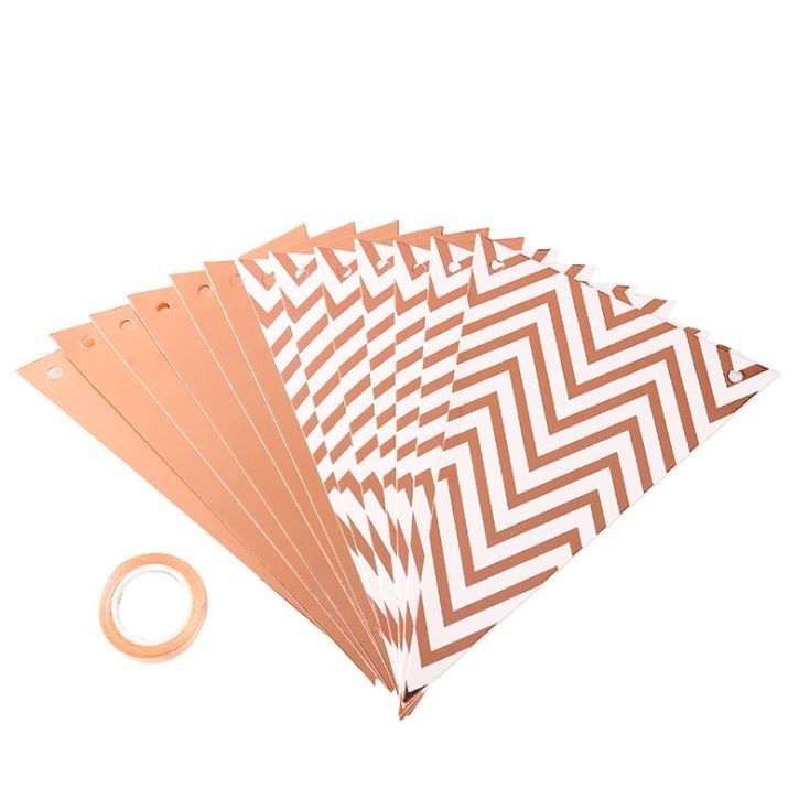 12 Flags 18cm Garlands Birthday Bunting Banners Pennant Baby Shower Wedding Garland Flags Party Decoration(678L) - Image 13