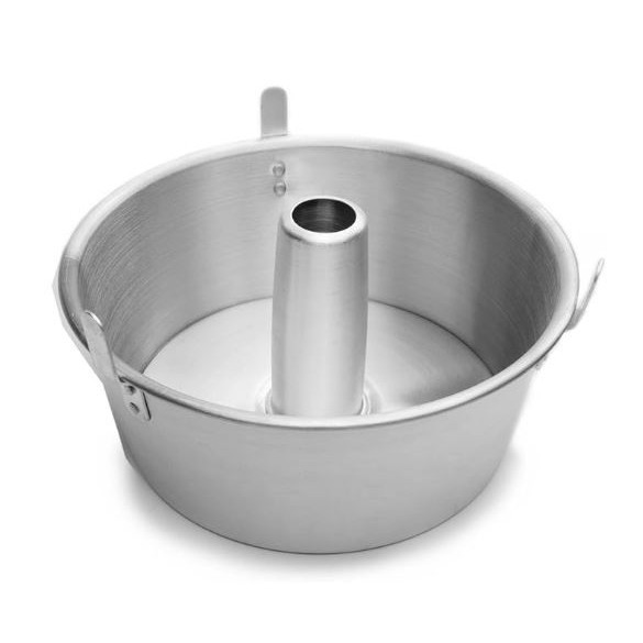 8/9/10inch Round Chiffon Cake Mold Aluminum Tube Pan Baking Cake Mould with Removable Bottom (2885L) - Image 4