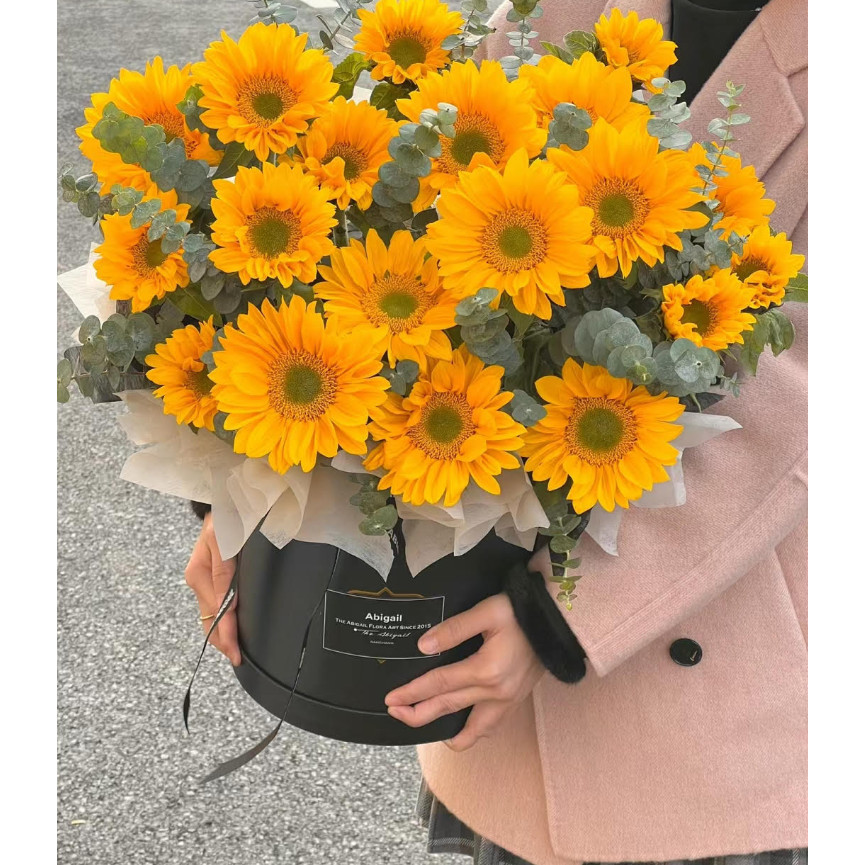 1Pc Flower Box Rose Boxes Round Cardboard Box for Gift Candy Chocolate Packaging Home Flower Wedding Decor (2833L) - Image 6