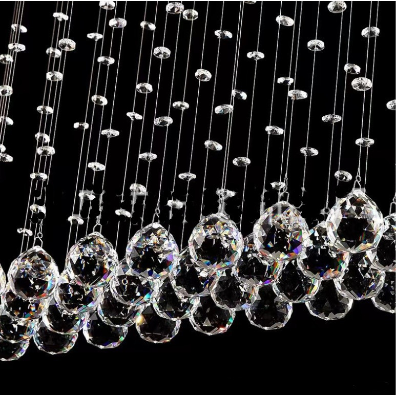 14mm~35mm Acrylic Crystal Beads Drop Shape Garland Chandelier Hanging Party Decor Wedding Decoration Centerpieces(1203L) - Image 4