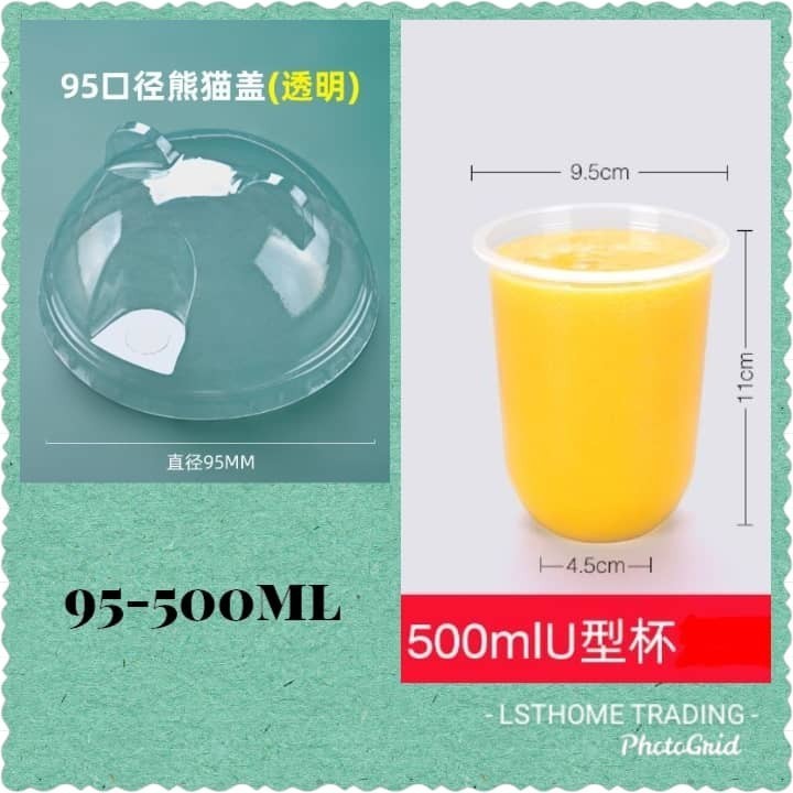 360/500/700ML Pudding Cups With Lids Plastic Boxes Ice-Cream Mousse Dessert Picnic Party Packing Dessert Cups(2845L) - Image 10