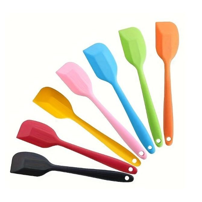 1pc Kitchen Multifunctional Gadget, Silicone Baking Tool, Kitchen Stir-fry Spatula, Cake Cream Guacamole (2846L) - Image 2