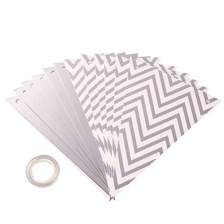 12 Flags 18cm Garlands Birthday Bunting Banners Pennant Baby Shower Wedding Garland Flags Party Decoration(678L) - Image 12