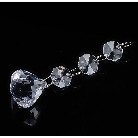14mm~35mm Acrylic Crystal Beads Drop Shape Garland Chandelier Hanging Party Decor Wedding Decoration Centerpieces(1203L) - Image 10