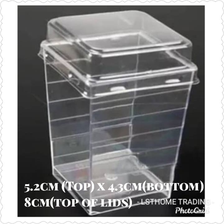 10pc Mousse Cup Pudding Cup Yogurt Cup Individual Container For Mousse Cake Pudding Yogurt Transparent with cover(2871L) - Image 13