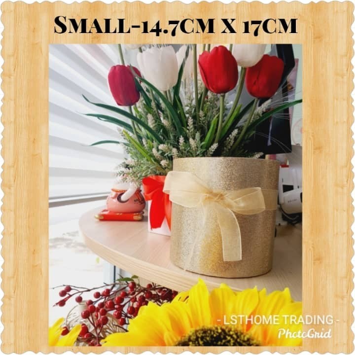 Flower Shimmer Box Round Cardboard Gift Boxes Wedding Party Rose Flower Packaging Decoration Valentine's Day Gift(2834L) - Image 8