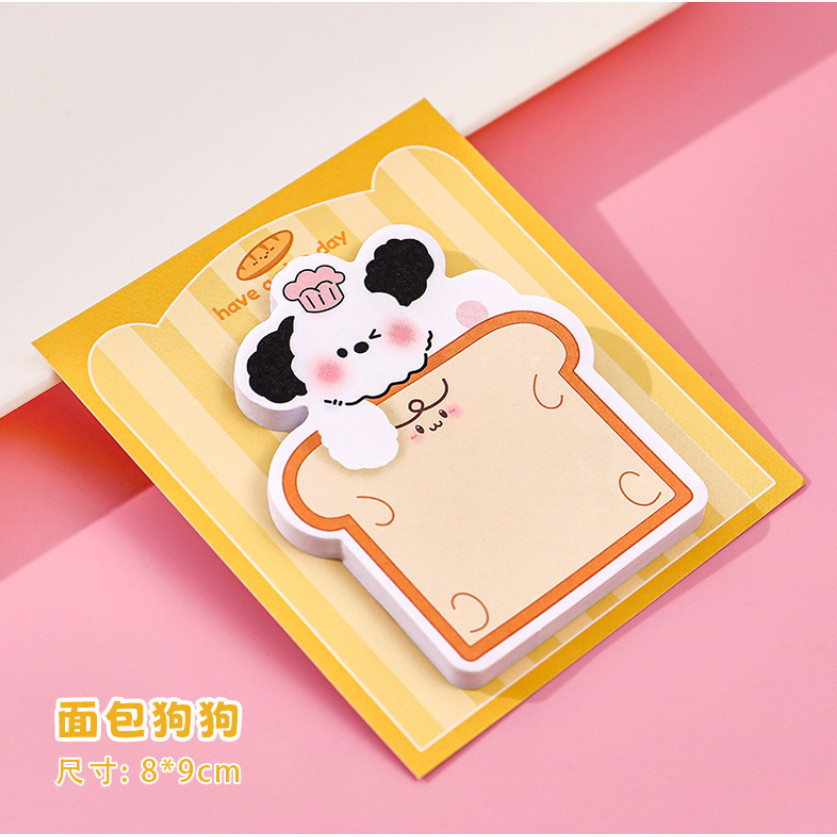 20/30pcs Cartoon Animals Cute Sticky Notes Note Paper Creative Bookmark Self-Adhesive Note Paper School 可爱便签本子(2378L) - Image 20