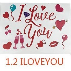 1pc Balloon Colour Sticker for Bubble Clear Helium Balloon Wedding Party Decoration Wedding Valentine's Day (435L) - Image 2