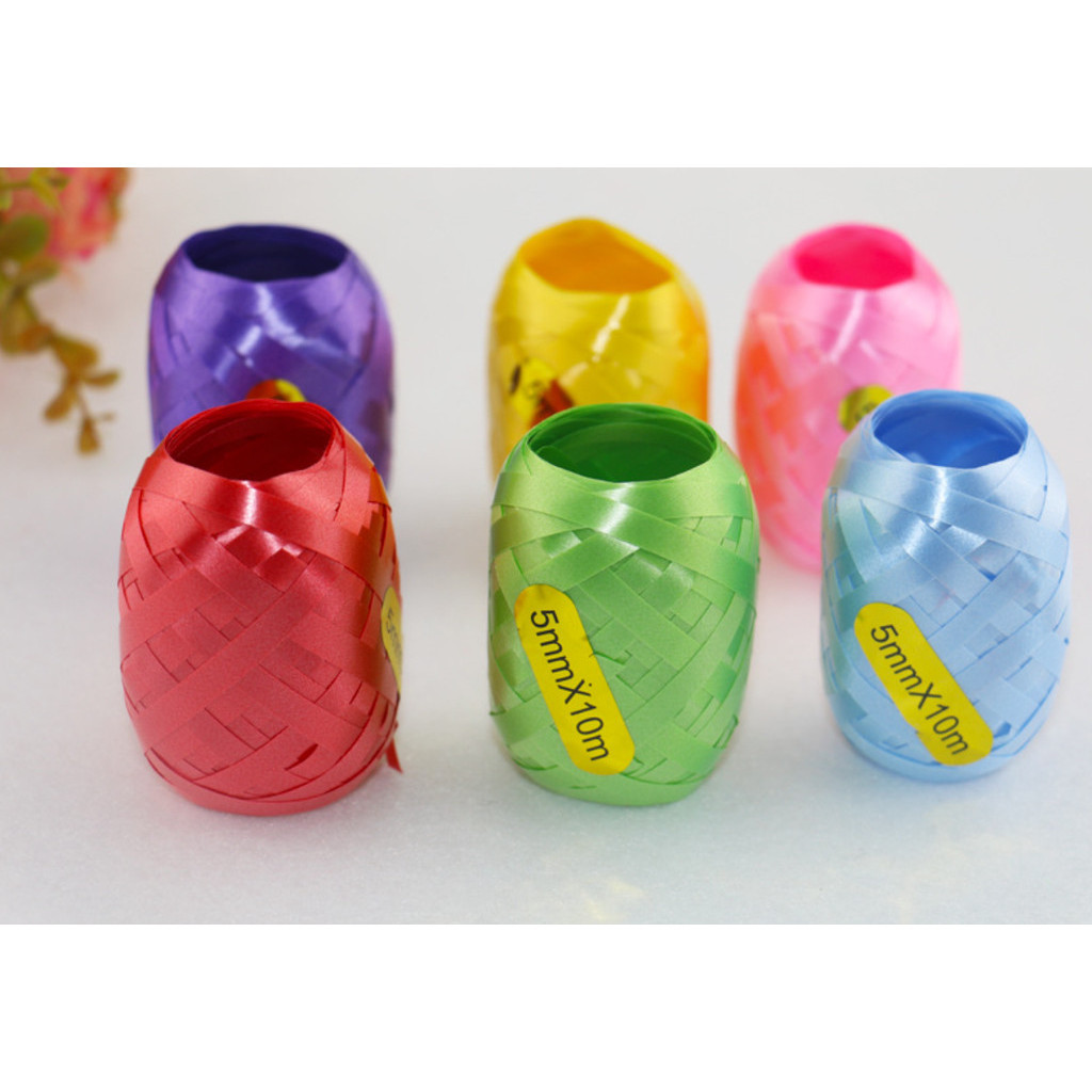 6pcs/lot Balloon Ribbon Mix Color Balloon Strings Balloon Tail Accessories Curling DIY Packing Decoration 气球丝带绑气球绳(611L) - Image 7