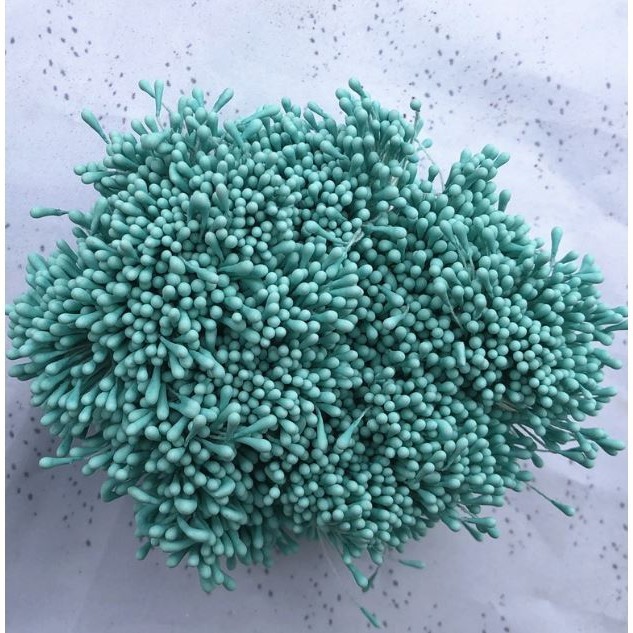 50pcs 2mm-3mm Korea Mini Stamen Matte Handmade Artificial Flowers For Wedding Party Home Decoration 哑光花心花芯 (1588L) - Image 12