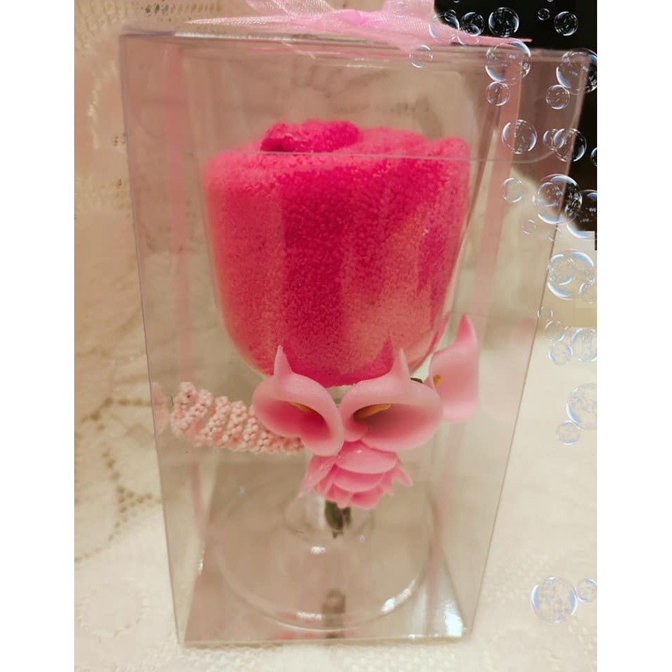 Creative Towels Goblet Cake Pack Cotton Hand Towels Face Washing Towel Party Gifts(192L) - Image 2