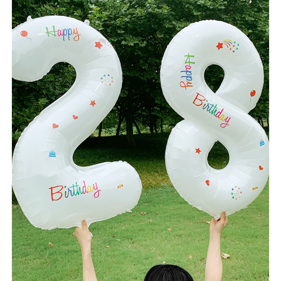 Colour Sticker for Bubble Clear Helium Balloon Birthday Party Decoration Baby Shower Party 气球贴纸 (437L) - Image 6