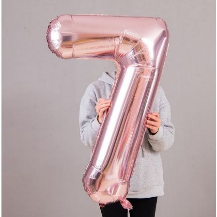 32inch number aluminium balloon Rose gold birthday party balloons valentine's day wedding decoration (687L) - Image 11