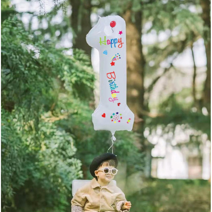 Colour Sticker for Bubble Clear Helium Balloon Birthday Party Decoration Baby Shower Party 气球贴纸 (437L) - Image 9
