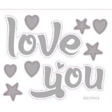 Wedding Birthday Shower Transparent Balloon Sticker I Party Decoration Love You Happy Birthday Letter Sticker(438L) - Image 9