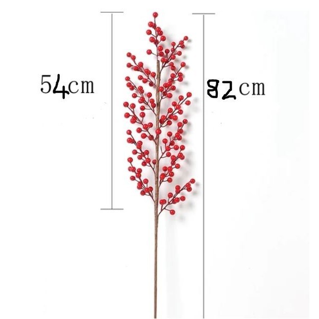 Fortune Fruit Artificial Flowers for Wedding DIY Home Decoration Christmas Valentine's Day Easter Garden Outdoor(1639L) - Image 17