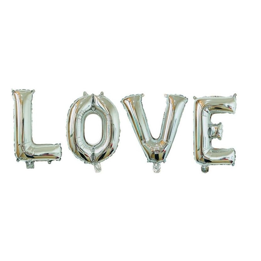 32inch LOVE Foil Balloons Letter Balloons Romantic Wedding Anniversary Decor Shower Birthday Party decorations (722L) - Image 9
