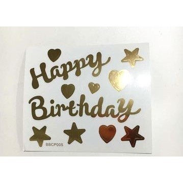 Wedding Birthday Shower Transparent Balloon Sticker I Party Decoration Love You Happy Birthday Letter Sticker(438L) - Image 11