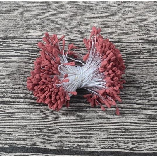 50pcs 3mm-5mm Mini Stamen Matte Handmade Artificial Flowers For Wedding Party Home Decoration DIY Flower Garland(1589L) - Image 19