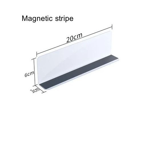 Shelf Divider Plastic Transparent L Shape Compartments Supermarket Retail Goods Display Separator Pvc Magnetic (2891L) - Image 8