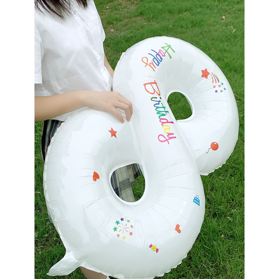Colour Sticker for Bubble Clear Helium Balloon Birthday Party Decoration Baby Shower Party 气球贴纸 (437L) - Image 5