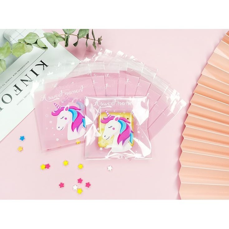 100pcs 10x10cm Cute Cat Cartoon Gifts Bags Cookie Packaging Self-adhesive Plastic Bags For Biscuits Candy Food (1268L) - Image 8
