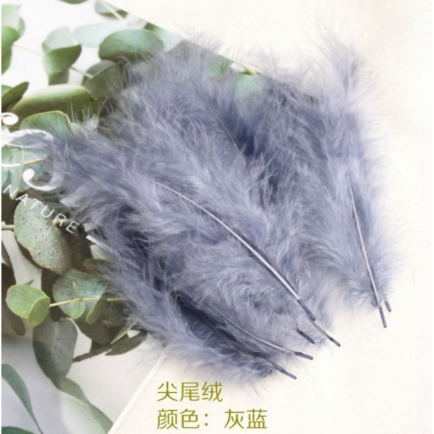 9-15cm Turkey Marabou Feather Boa Soft Fluffy Plume Feather Fans DIY Design Creative Decoration Jewelry(1194L) - Image 10