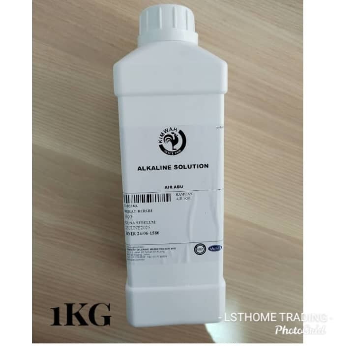 Air Abu Alkaline Solution (1000ml) / Air Cucian Sotong Kering 枧水(2912L) - Image 2