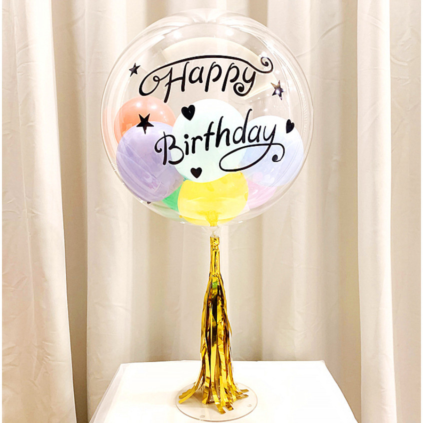 1pc Balloon Sticker for Bubble Clear Helium Balloon Birthday Party Decoration Wedding Valentine's Day 气球贴纸 (434L) - Image 8