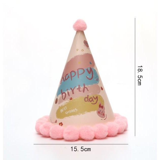 Happy Birthday Hats Party Celebration Decoration Children Birthday Party Supplies Kids Girl Favor Headwear Access(2947L) - Image 11