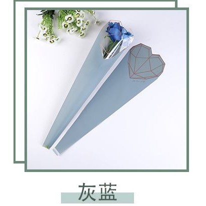 20pcs Diamond Single flower wrapping Bag Flower bouquet gift wrapping paper Festival flower shop (558L) - Image 10