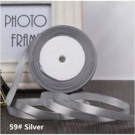 25Yards 6mm Handwork Silk Satin Ribbon Bow For Crafts DIY Christmas Gifts Wrapping Supplies (538L) - Image 12