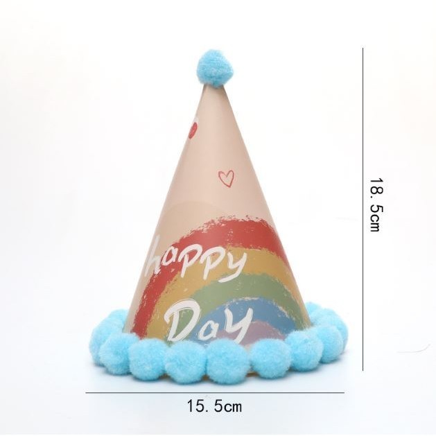 Happy Birthday Hats Party Celebration Decoration Children Birthday Party Supplies Kids Girl Favor Headwear Access(2947L) - Image 4