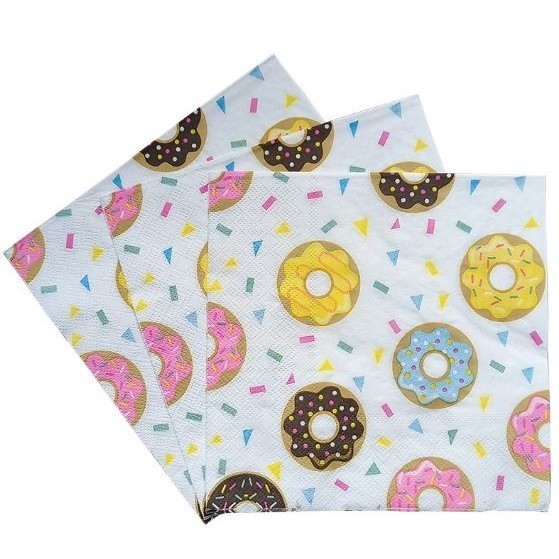 20PCS/Bag Printed Paper Towels Light Luxury Style Floral Napkins Birthday Party Necessities Square Tissue Paper(2964L) - Image 8