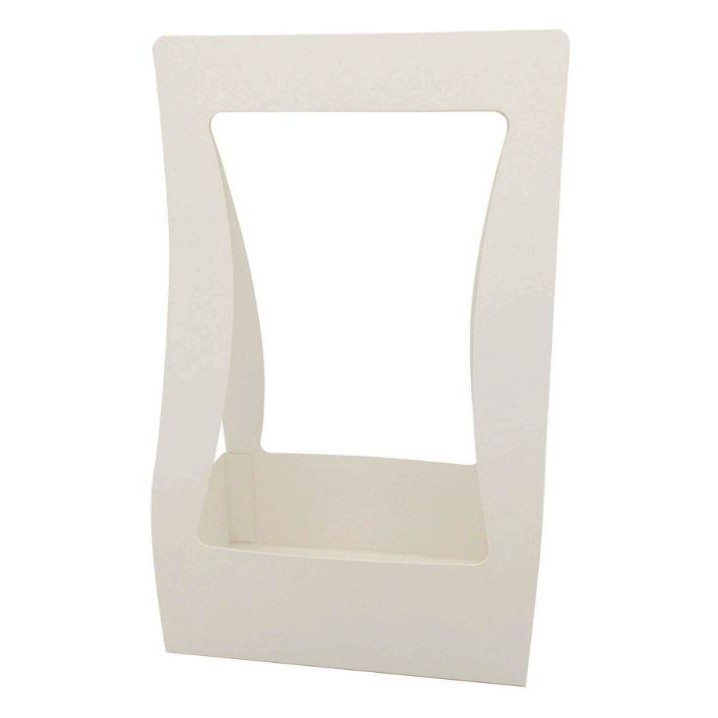22x11.5x35cm Portable Flower Box Packaging Flower Basket Gifts Folding Paper Box Florist (550L) - Image 11