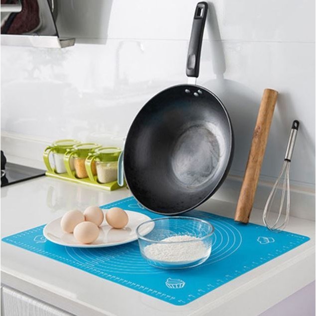 Silicone Mat Kitchen Kneading Dough Baking Mat Dough Pads Slip Baking Roller Surface and Surface Pads Tool Access(2980L) - Image 2