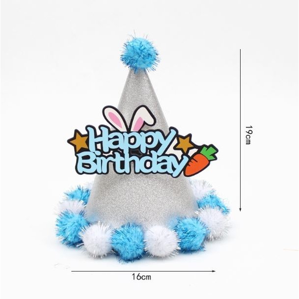 New Happy Birthday Hat Goddess Birthday Party Headwear Cap Decoration Newborns Party Hats Supplies Kids Girl (2945L) - Image 6