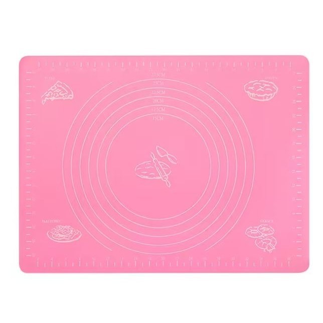 Silicone Mat Kitchen Kneading Dough Baking Mat Dough Pads Slip Baking Roller Surface and Surface Pads Tool Access(2980L) - Image 9