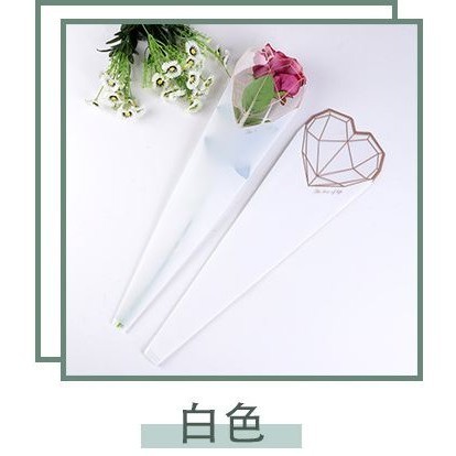 20pcs Diamond Single flower wrapping Bag Flower bouquet gift wrapping paper Festival flower shop (558L) - Image 12