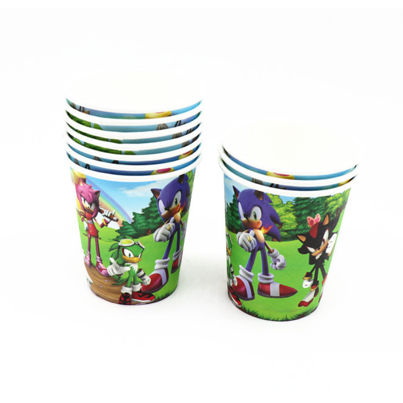 10pcs 9Oz 250ml Cartoon Party Thickened Disposable Paper Cup Raw Wood Pulp Children's Birthday festive event 派对纸杯(2960L) - Image 20