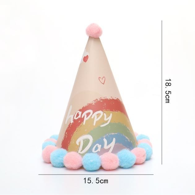 Happy Birthday Hats Party Celebration Decoration Children Birthday Party Supplies Kids Girl Favor Headwear Access(2947L) - Image 10