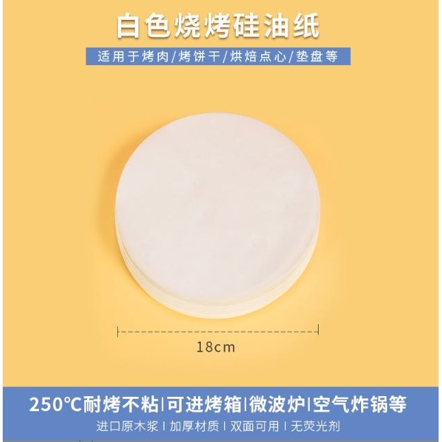 50pcs Round Patty Paper Non Stick Wax Paper Sheets Parchment Paper for Burger Round Shape Leak Proof Paper Film (1494L) - Image 13