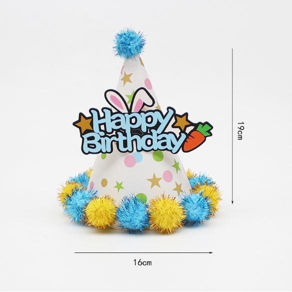 New Happy Birthday Hat Goddess Birthday Party Headwear Cap Decoration Newborns Party Hats Supplies Kids Girl (2945L) - Image 7