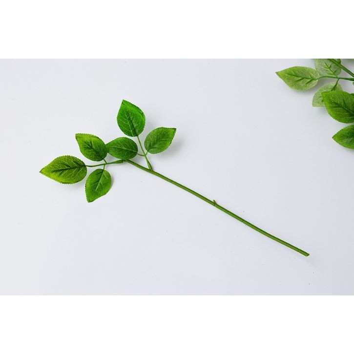 1pc Artificial Flower pole Iron wire Silk roses Leaf For Wedding home Decor DIY Wreath Gifts (495L) - Image 8